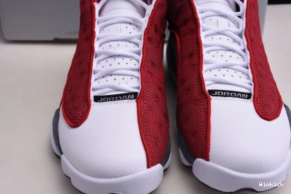 GYM - GREY RED RETRO 600 JORDAN 13 DJ5982 FLINT 0824